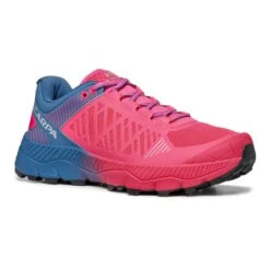 Scarpa Spin Ultra Trail Running Shoes Pink Blue Women