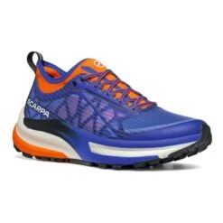Scarpa Golden Gate ATR Trail Running Shoes Dark Blue Orange