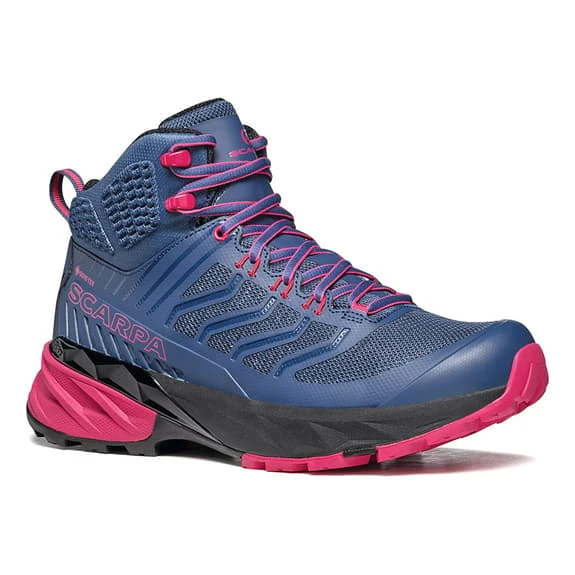 Scarpa Rush Mid GORE-TEX Boots Blue Pink Women
