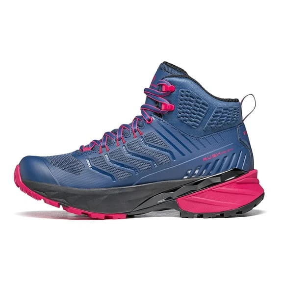 Scarpa Rush Mid GORE-TEX Boots Blue Pink Women - Image 3