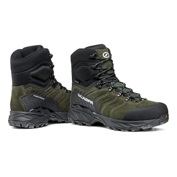 Scarpa Rush Polar GORE-TEX Boots Green Black - Image 3