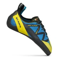 Scarpa Vapor Climbing Shoes Blue Yellow