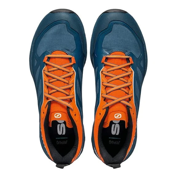 Scarpa Rapid GORE-TEX Mountain Shoes Blue Orange - Image 6